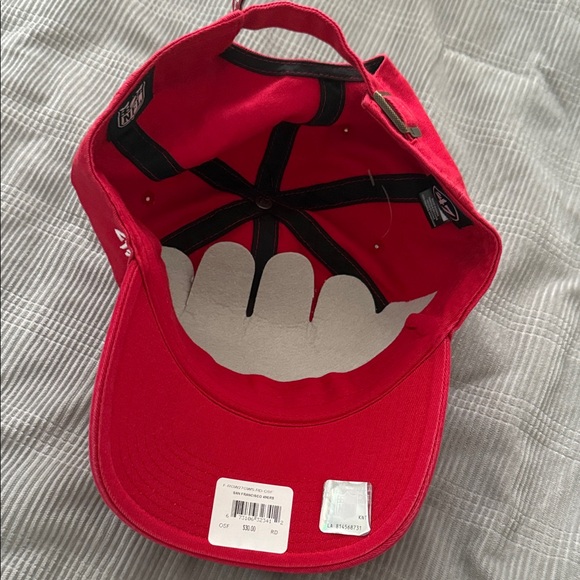 '47 Brand Red Adjustable Hat - Picture 2 of 2
